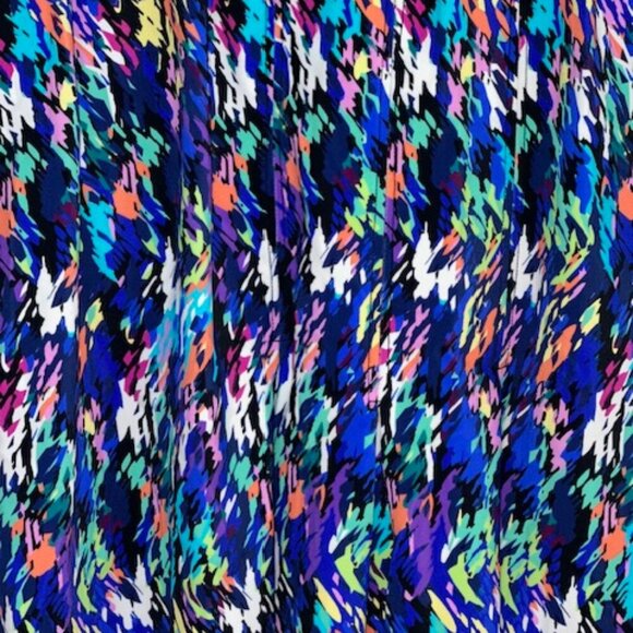 Swim Solutions Women's Printed Pleated Tankini‎ Top NWT - Picture 5 of 5